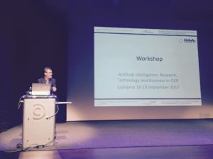 “Artificial Intelligence: Research, Technology and Business in OER” focused satellite at the 2nd World Congress on Open Educational Resources in Ljubljana, Slovenia on 18-19 September 2017